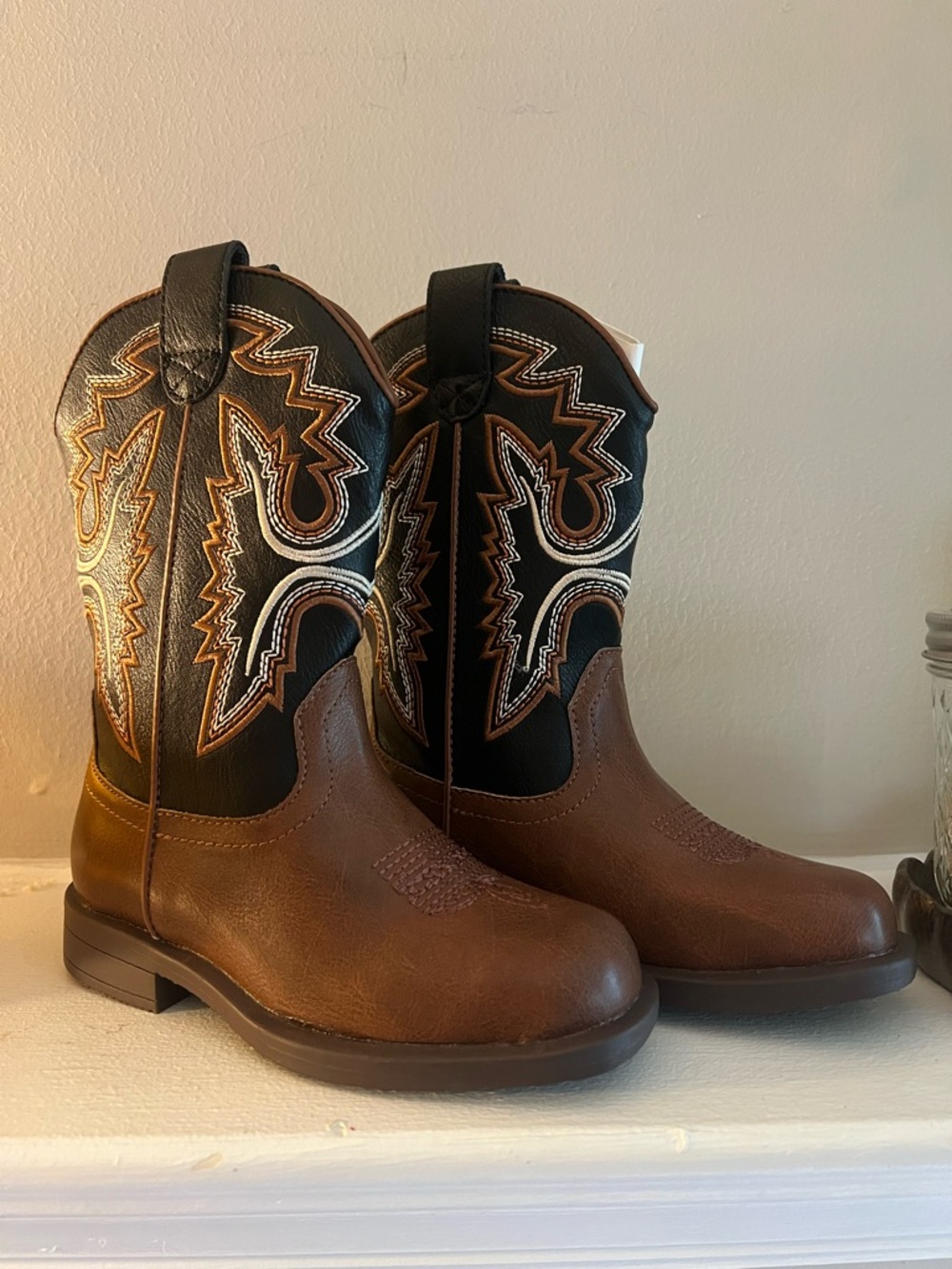 Dream Pairs Kids Cowboy Boots